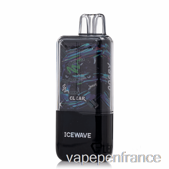 Stylo Vape Transparent Jetable Icewave X8500